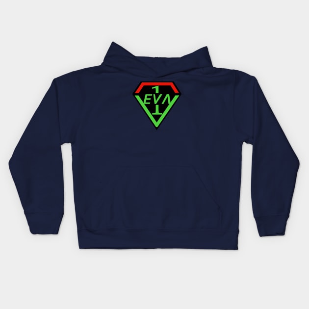 Eva 1 Kids Hoodie by SuperEdu